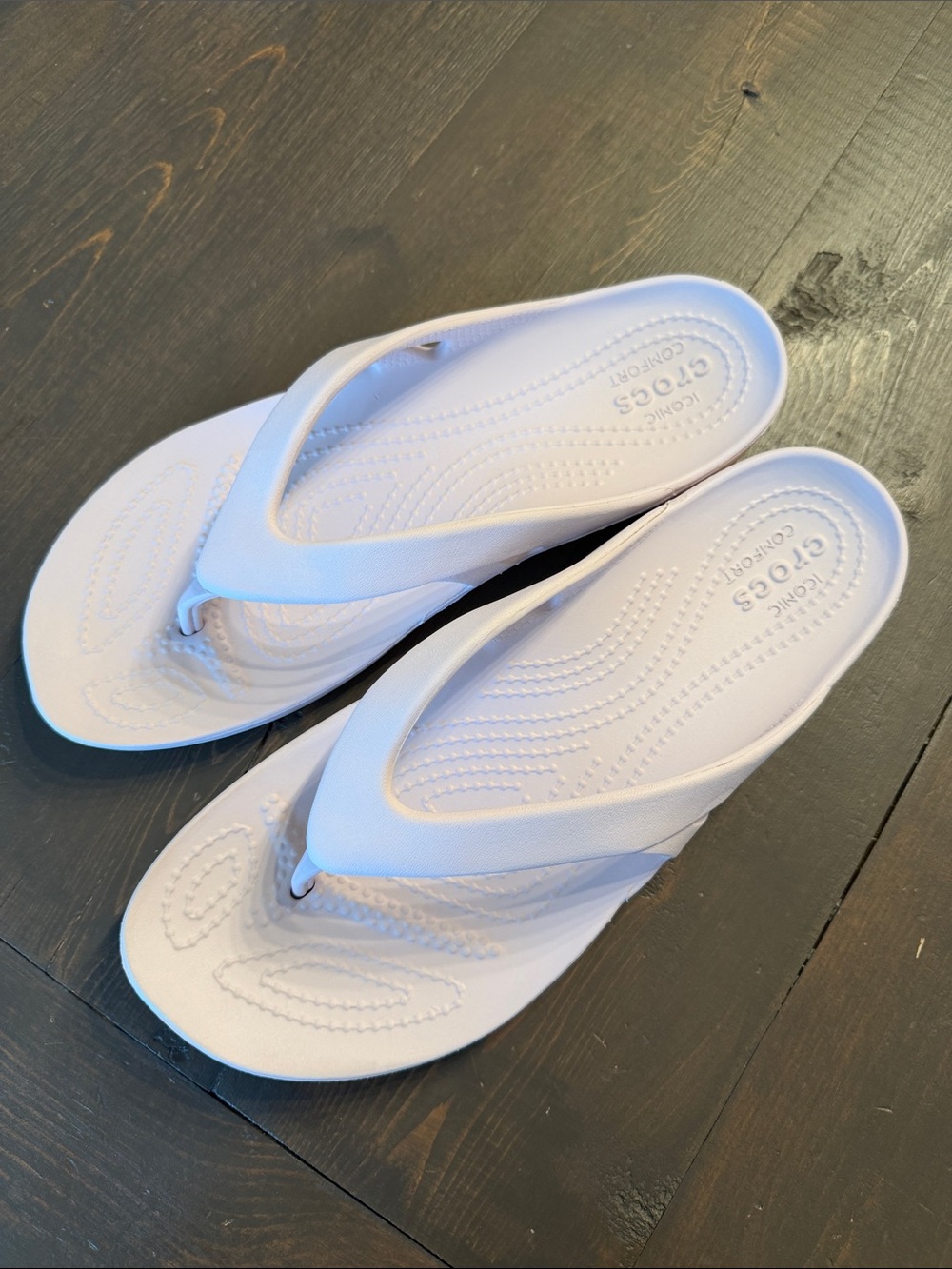 Crocs Kadee II Sandals Flip Flops Women’s EUC Size 8